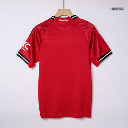 Camiseta Auténtica B.FERNANDES #8 Manchester United 2025/26 Primera Equipación-Versión Jugador