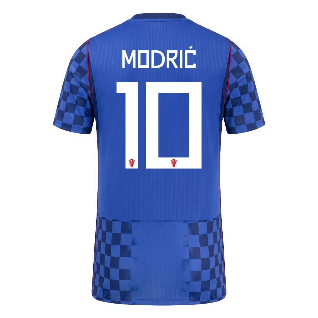 Camiseta MODRIĆ #10 Croatia 2026 Segunda Equipación Copa del Mundo - Versión Hincha