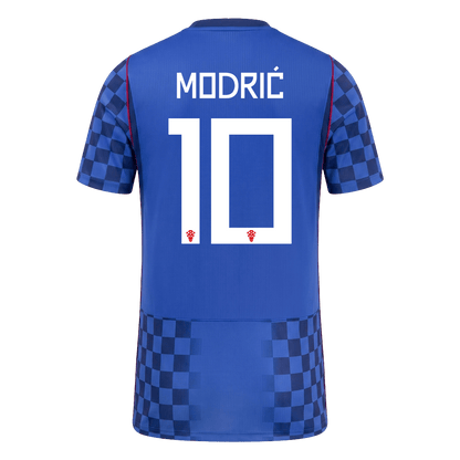 Camiseta MODRIĆ #10 Croatia 2026 Segunda Equipación Copa del Mundo - Versión Hincha