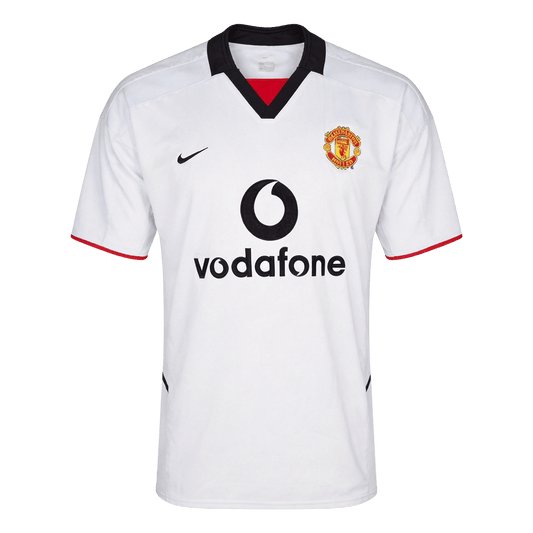 Retro 2002/03 Manchester United Segunda Equipación