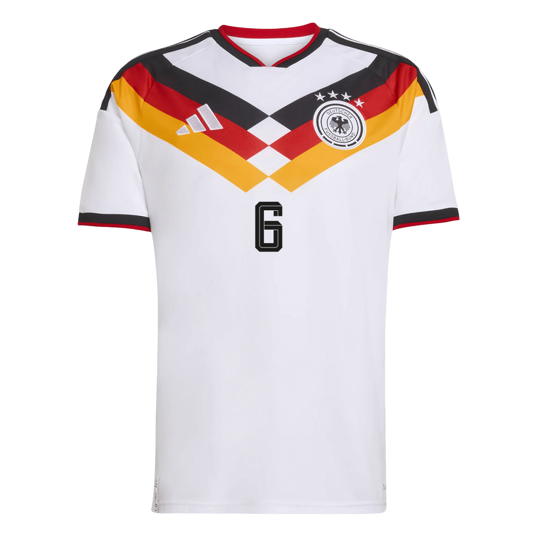 Camiseta Kimmich #6 Alemania 2026 Primera Equipación Copa del Mundo - Versión Hincha - Vista 8