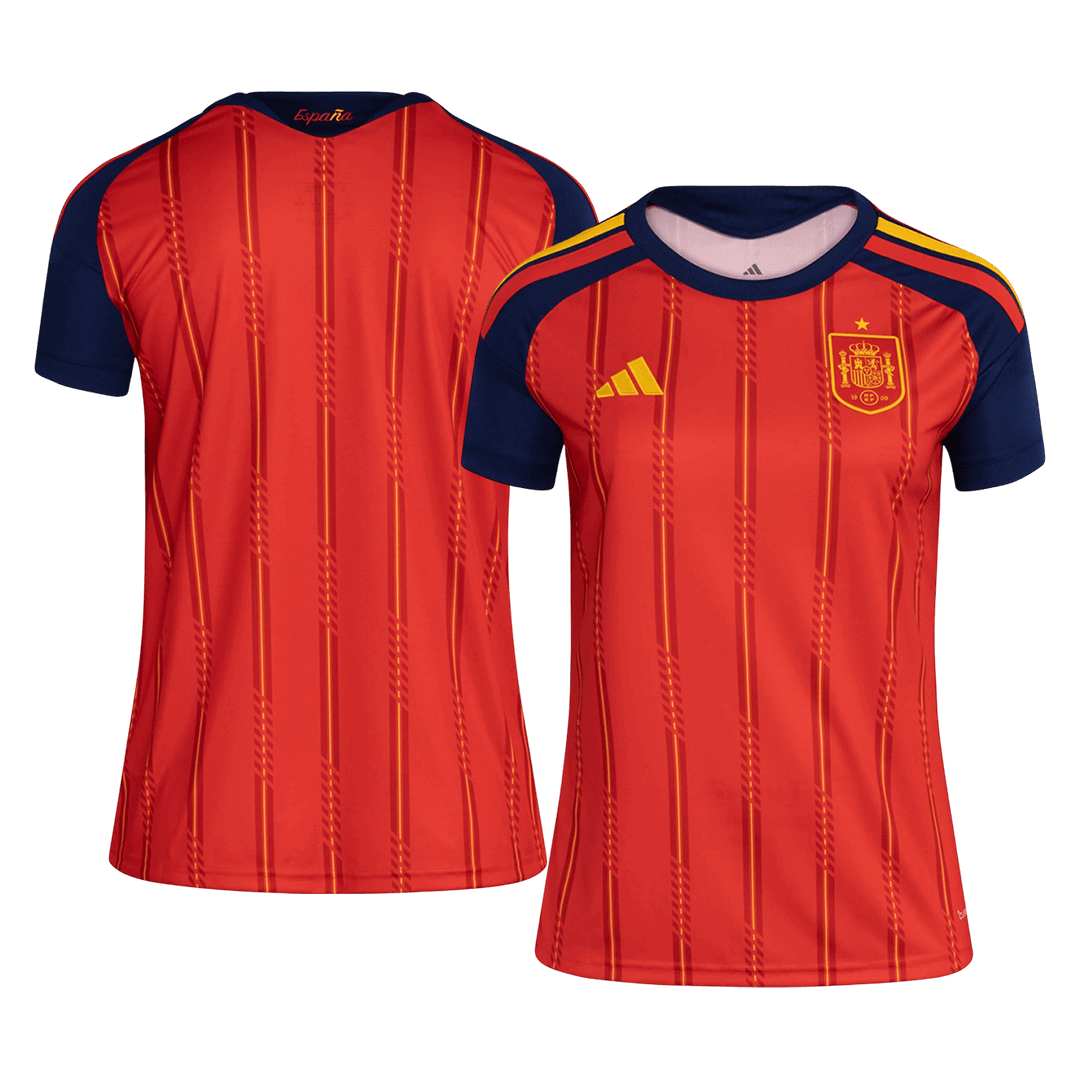 Camiseta Mujer España 2026 Primera Equipación Copa del Mundo Local