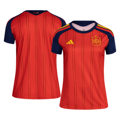 Camiseta Mujer España 2026 Primera Equipación Copa del Mundo Local