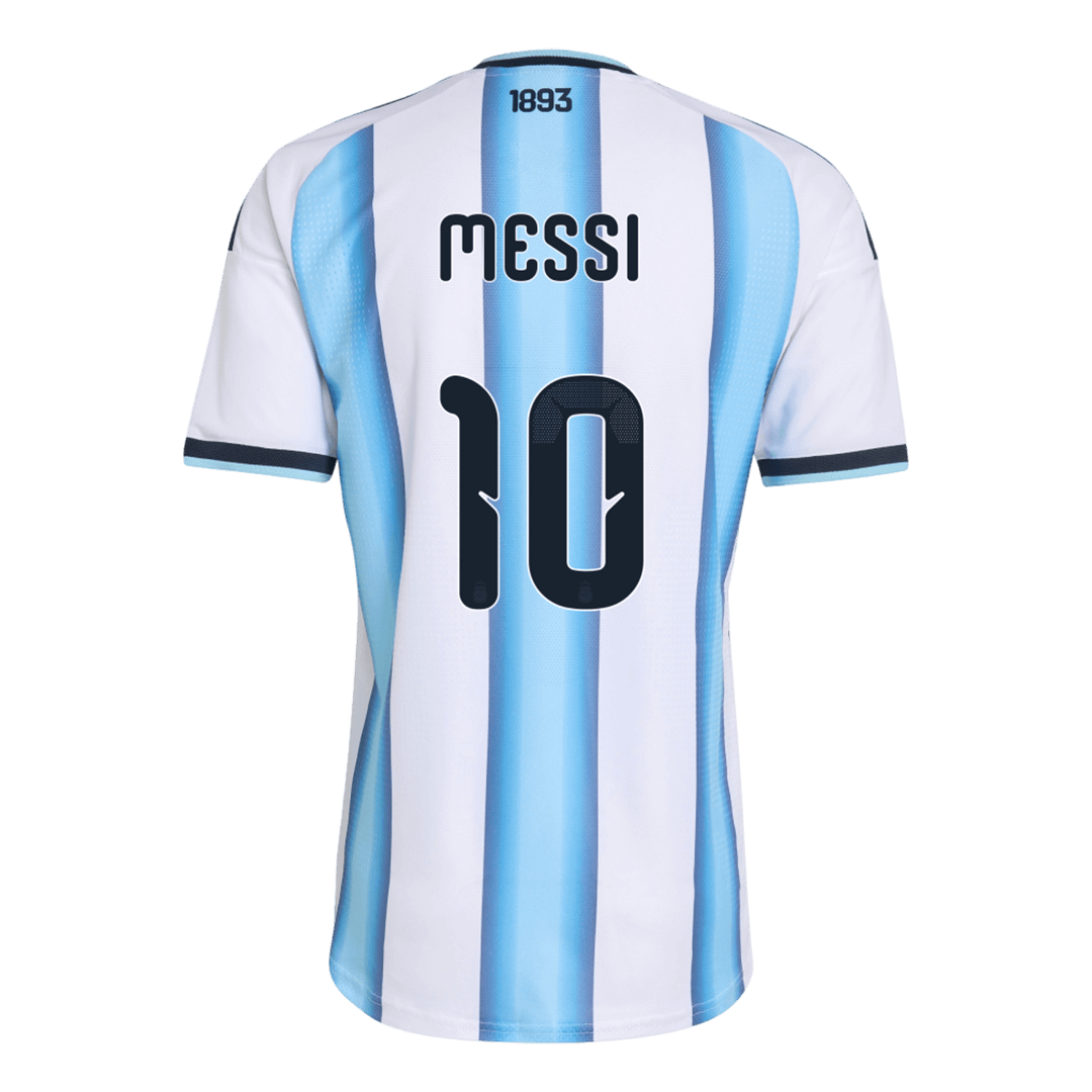 Camiseta Auténtica Messi #10 Argentina 2026 Primera Equipación Copa del Mundo - Versión Jugador