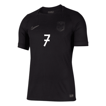 Camiseta Auténtica SØRLOTH #7 Norway 2026 Segunda Equipación Copa del Mundo -Versión Jugador