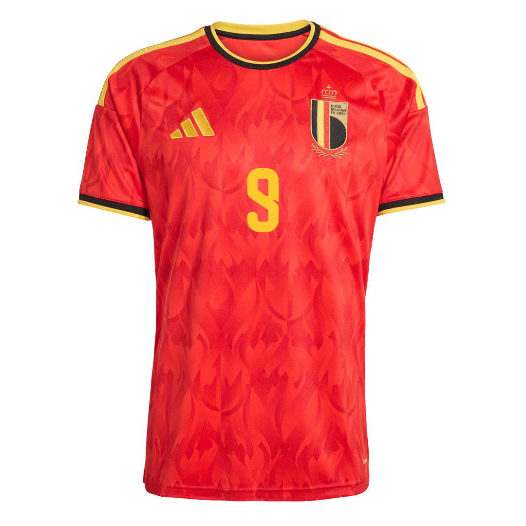 Camiseta Lukaku #9 Bélgica 2026 Primera Equipación Copa del Mundo - Versión Hincha - Vista 7