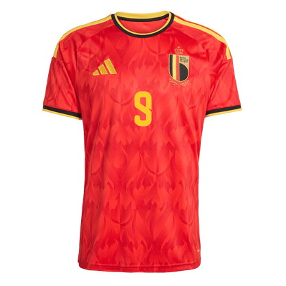 Camiseta Lukaku #9 Bélgica 2026 Primera Equipación Copa del Mundo - Versión Hincha - Vista 7