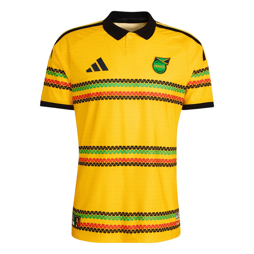 Camiseta Auténtica Jamaica 2026 Primera Equipación Copa del Mundo - Versión Jugador