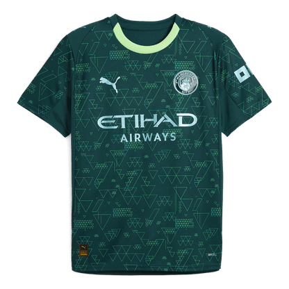 Camiseta Manchester City 2025/26 Cuarta Equipación - Versión Hincha