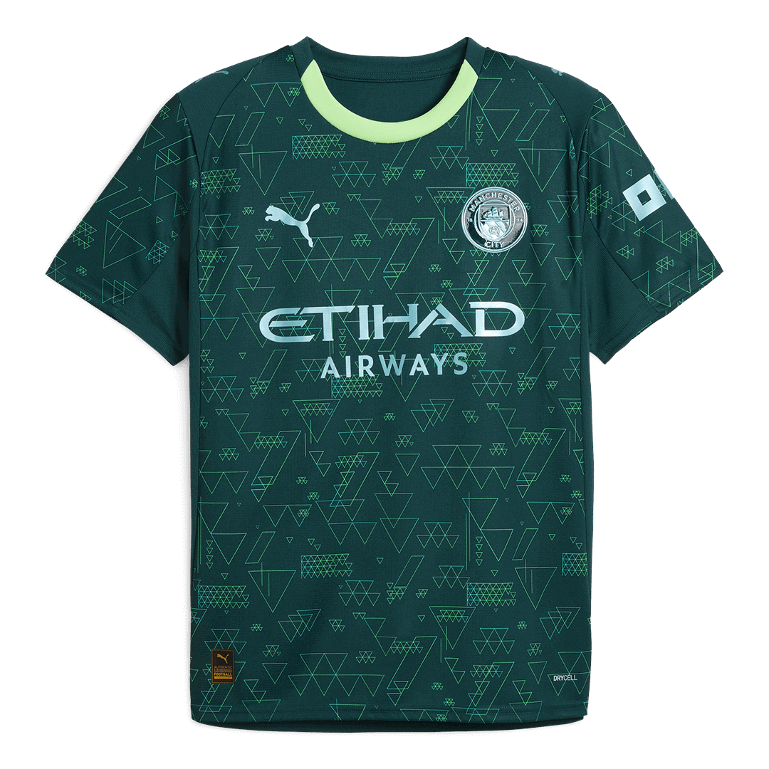Conjunto Manchester City 
2025/26 Cuarta Equipación
