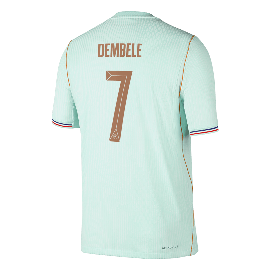 Camiseta Auténtica Dembele #7 Francia 2026 Segunda Equipación Copa del Mundo - Versión Jugador - Vista 8