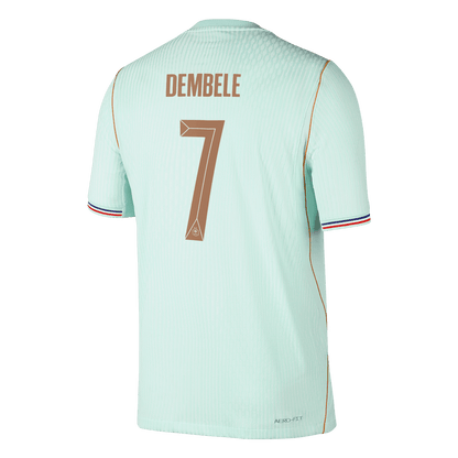 Camiseta Auténtica Dembele #7 Francia 2026 Segunda Equipación Copa del Mundo - Versión Jugador - Vista 8