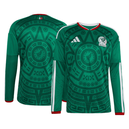 Manga Larga México 2026 Primera Equipación Copa del Mundo - Versión Hincha