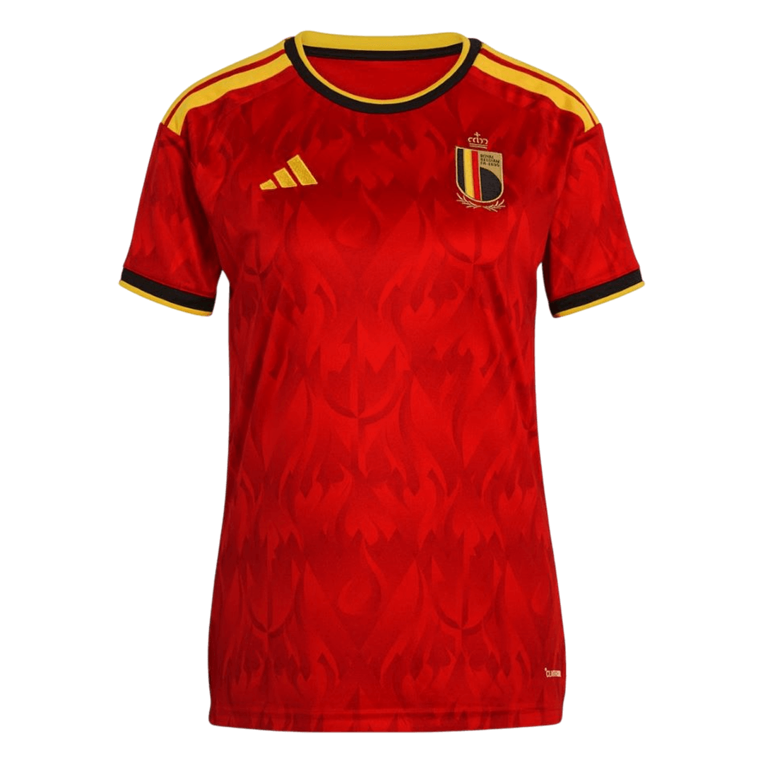 Camiseta Mujer Bélgica 2026 Primera Equipación Copa del Mundo Local