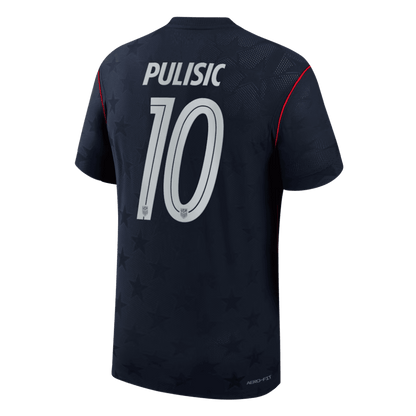 Camiseta Auténtica Pulisic #10 Estados Unidos 2026 Segunda Equipación Copa del Mundo - Versión Jugador - Vista 2