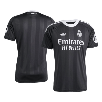 Real Madrid Goalkeeper Soccer Jersey 25/26 Black