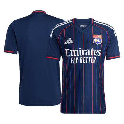 Camiseta Olympique Lyonnais 2025/26 Segunda Equipación-Versión Hincha