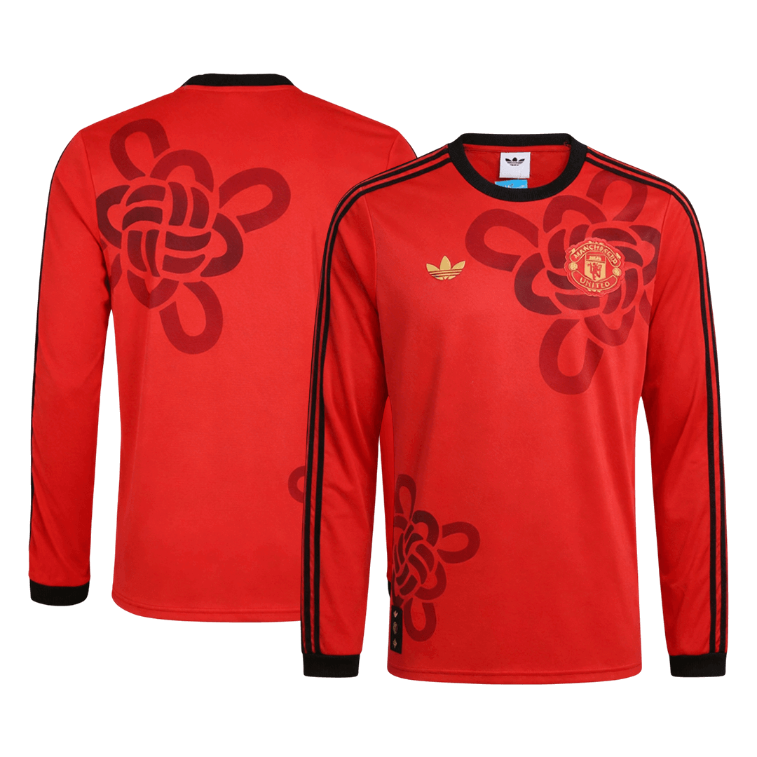 Manga Larga Manchester United 2025/26 - Versión Hincha