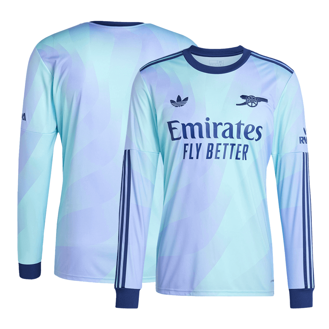 Camiseta Manga Larga Arsenal 2024/25 Tercera Equipación Hombre-Versión Hincha
