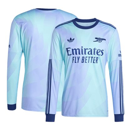 Camiseta Manga Larga Arsenal 2024/25 Tercera Equipación Hombre-Versión Hincha