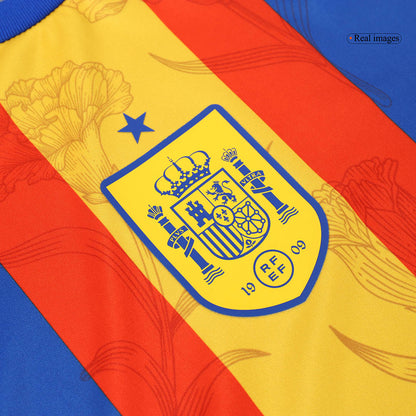 Camiseta España Euro 2024 Pre Partido - Versión Hincha