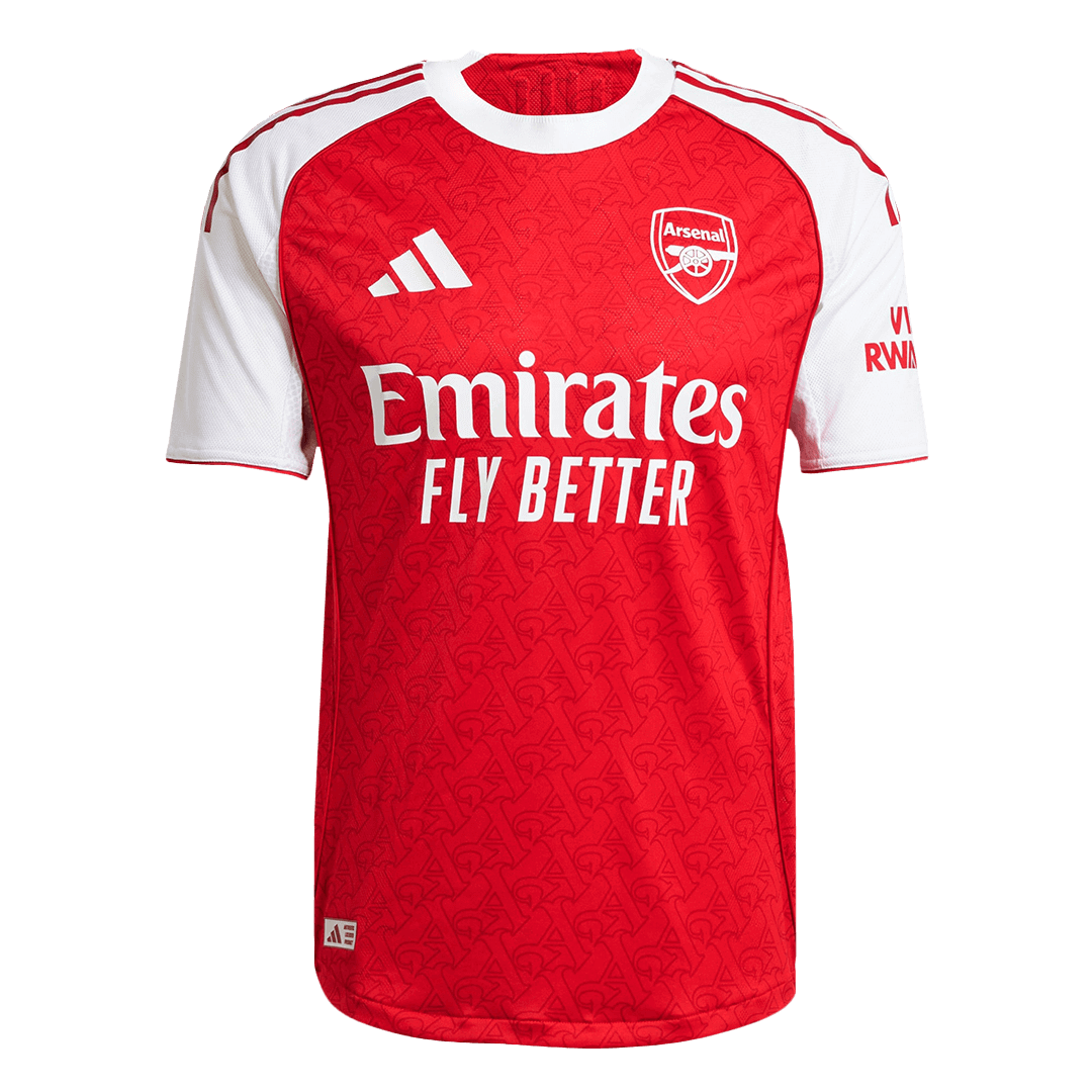 Camiseta Auténtica GYÖKERES #14 Arsenal 2025/26 Primera Equipación-Versión Jugador