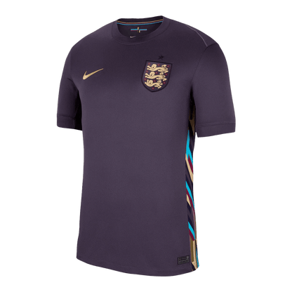 Camiseta Inglaterra Euro 2024 Segunda Equipacion Visitante  Hombre-Versión Hincha