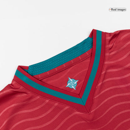 Camiseta B.FERNANDES #8 Portugal 2026 Primera Equipación Copa del Mundo - Versión Hincha