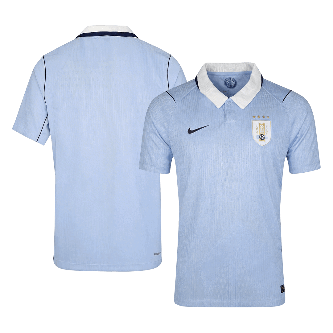 Camiseta Auténtica Uruguay 2026 Primera Equipación Copa del Mundo - Versión Jugador