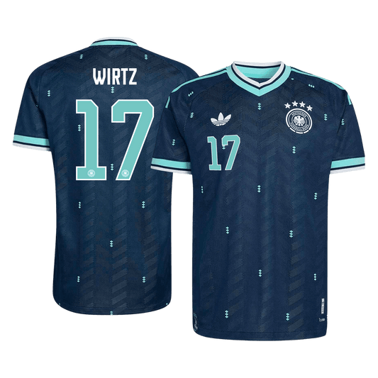 Camiseta Auténtica Wirtz #17 Alemania 2026 Segunda Equipación Copa del Mundo - Versión Jugador