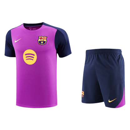 Conjunto Barcelona 2025/26 Pre-Partido Entrenamiento Hombre - Versión Hincha