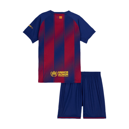 Miniconjunto Barcelona 2025/26 Primera Equipación Niño (Camiseta + Pantalón Corto)