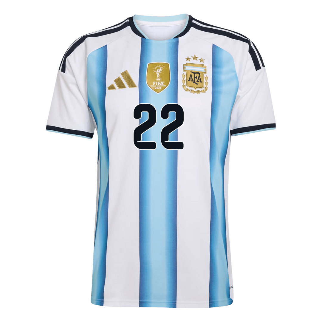 Camiseta L. Martínez #22 Argentina 2026 Primera Equipación Copa del Mundo - Versión Hincha - Vista 2
