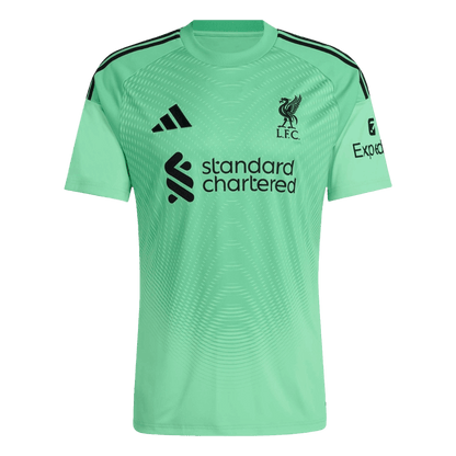 Liverpool Goalkeeper Soccer Jersey 25/26 Green