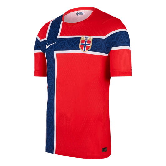 Camiseta Auténtica Noruega 2026 Primera Equipación Copa del Mundo - Versión Jugador