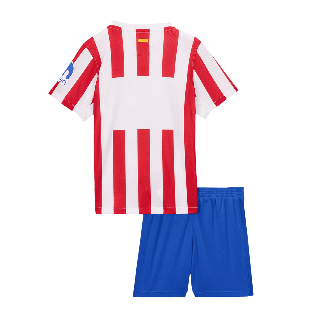 Miniconjunto Atlético de Madrid 2025/26 Primera Equipación Niño (Camiseta+Pantalón Corto)