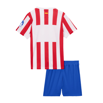Miniconjunto Atlético de Madrid 2025/26 Primera Equipación Niño (Camiseta+Pantalón Corto)
