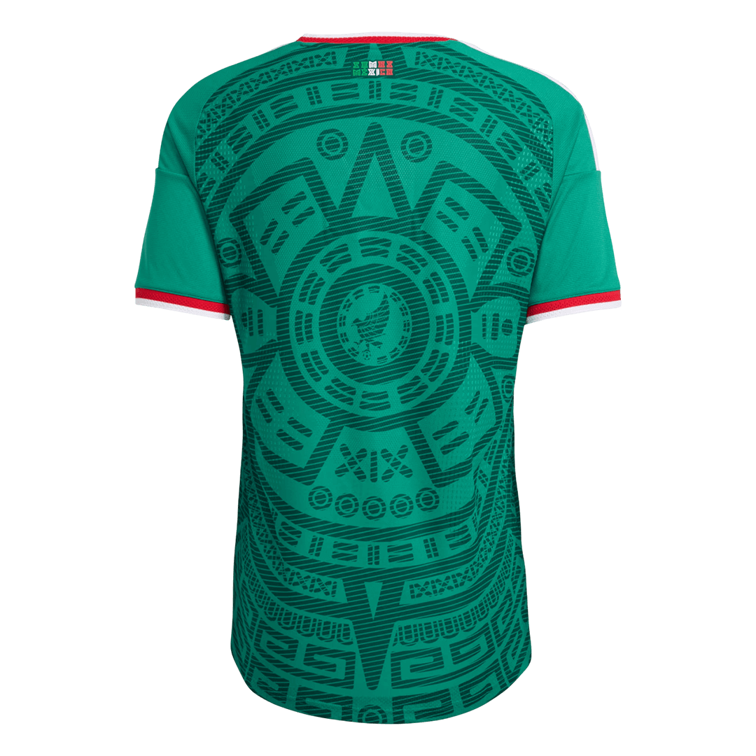 Camiseta Auténtica México 2026 Primera Equipación Copa del Mundo - Versión Jugador - Vista 2