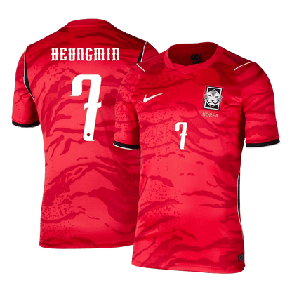 Camiseta Heungmin #7 Corea del Sur 2026 Primera Equipación Copa del Mundo - Versión Hincha