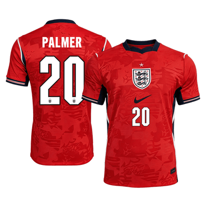 Camiseta Auténtica Palmer #20 Inglaterra 2026 Segunda Equipación Copa del Mundo - Versión Jugador