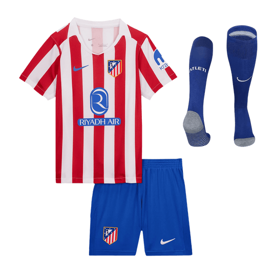 Conjunto Infantil Completo Atletico de Madrid 2025/26 Primera Equipación Kids
