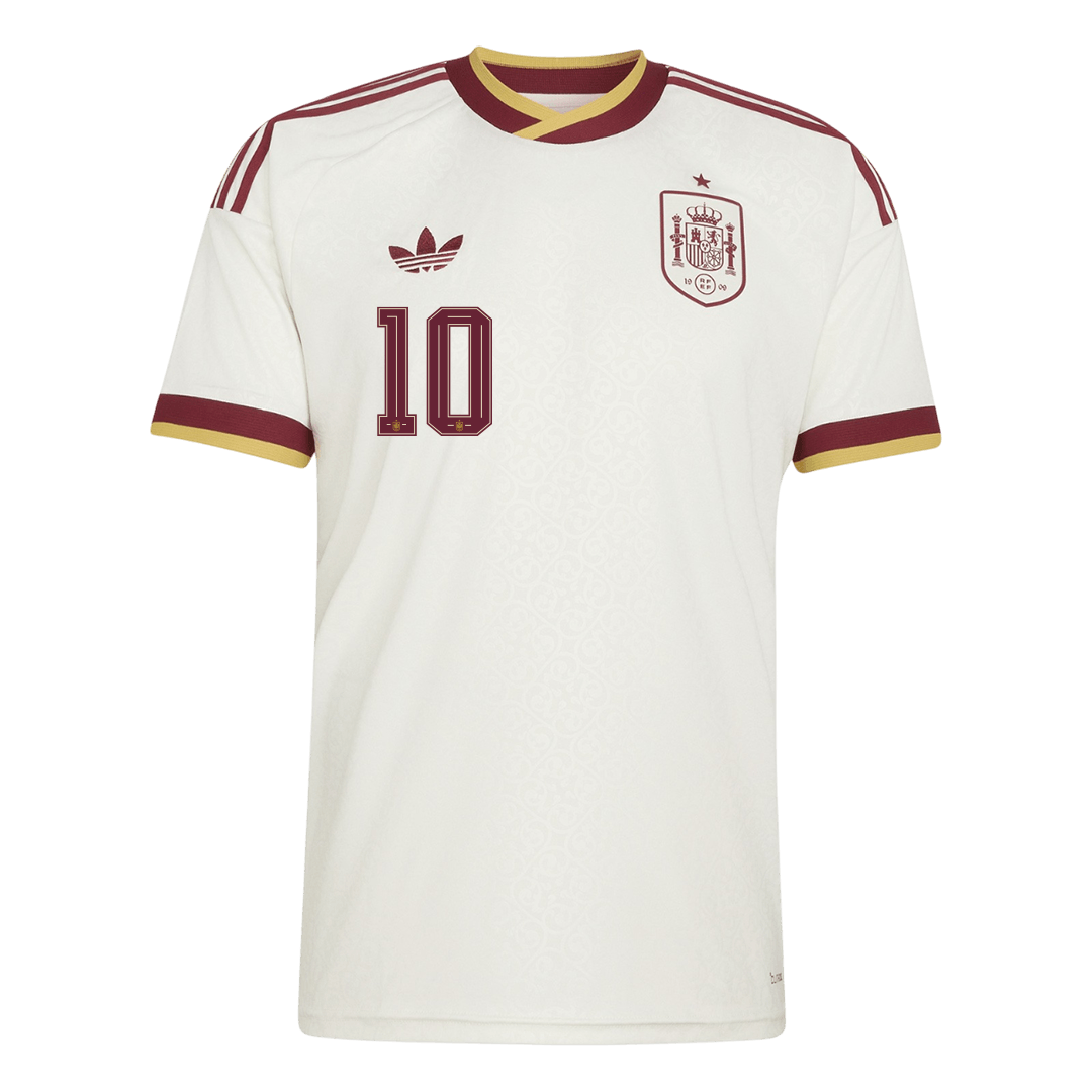 Camiseta OLMO #10 Spain 2026 Segunda Equipación Copa del Mundo - Versión Hincha