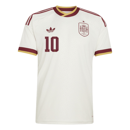 Camiseta OLMO #10 Spain 2026 Segunda Equipación Copa del Mundo - Versión Hincha