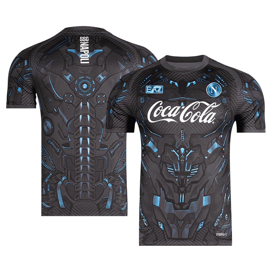 Camiseta Napoli 2025/26 Pre-Partido - Versión Hincha
