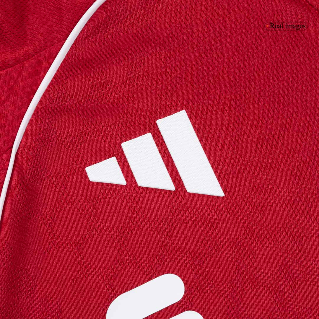 Camiseta Auténtica SZOBOSZLAI #8 Liverpool 2025/26 Primera Equipación -Versión Jugador