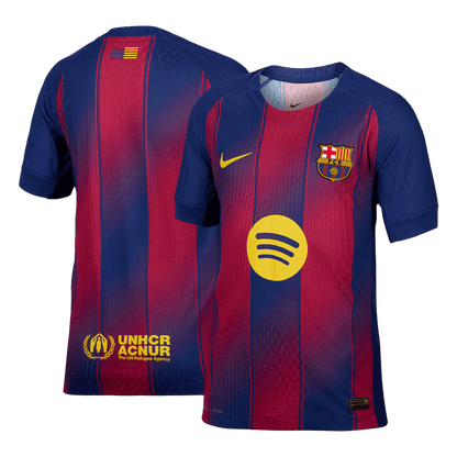Camiseta Auténtica Barcelona 2025/26 Primera Equipación-Versión Jugador