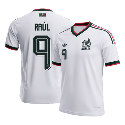 Camiseta RAÚL #9 Mexico 2026 Segunda Equipación Copa del Mundo - Versión Hincha