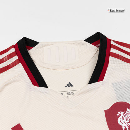 Camiseta Auténtica GAKPO #18 Liverpool 2025/26 Segunda Equipación -Versión Jugador
