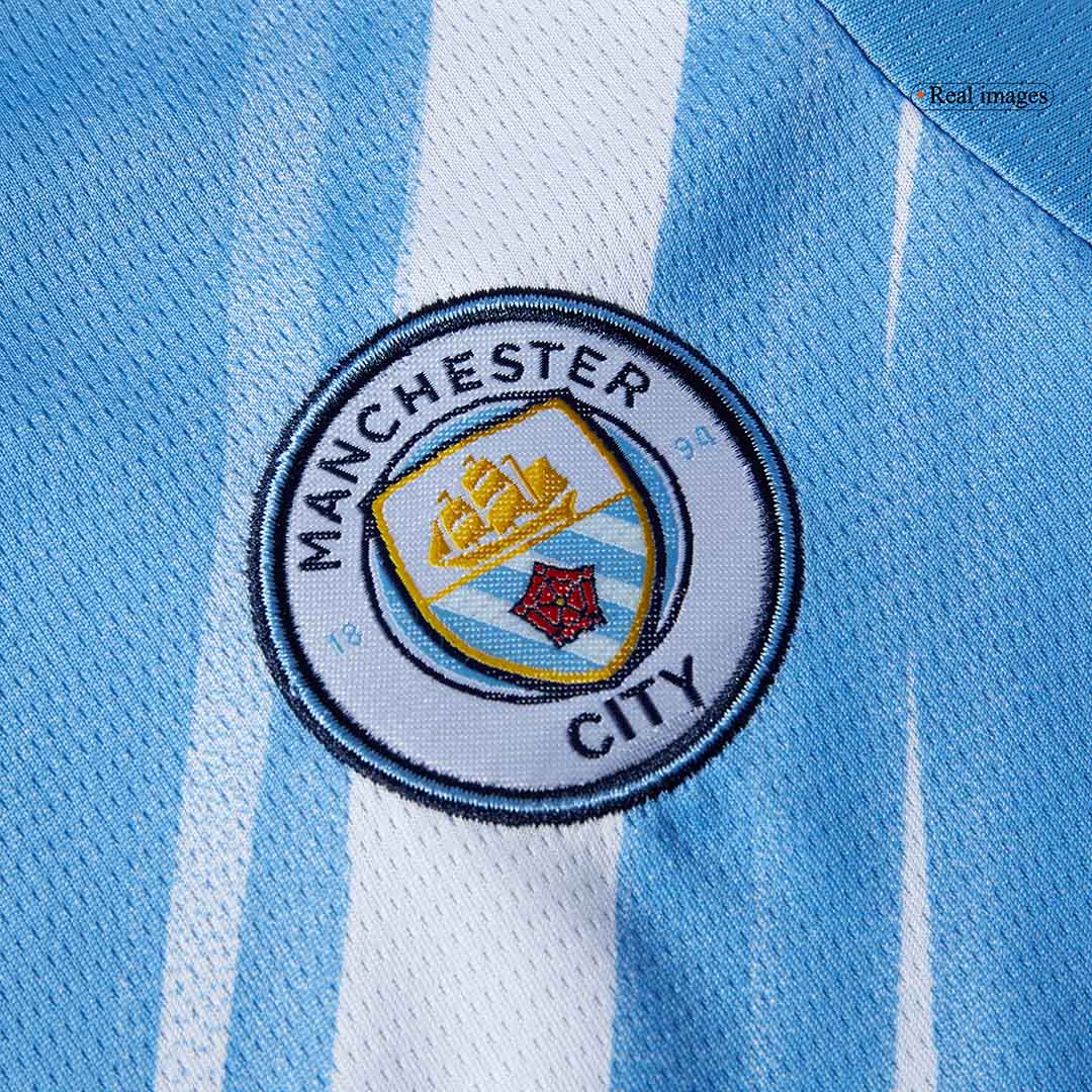 Miniconjunto Manchester City 2025/26 Local Niño (Camiseta + Pantalón Corto)
