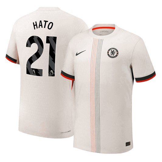 Camiseta Auténtica HATO #21 Chelsea 2025/26 Segunda Equipación -Versión Jugador